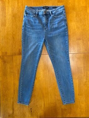 Judy Blue High Rise, Skinny Fit Jeans, Washed Blue, Women’s, Sz 15/32